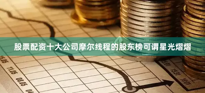 股票配资十大公司摩尔线程的股东榜可谓星光熠熠